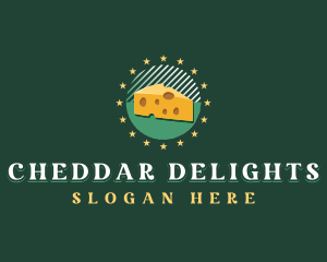 Cheddar - Cheddar Cheese Dairy logo design