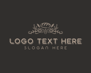 Bread - Floral Bread Bakery logo design