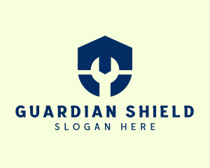 Shield - Hardware Wrench Shield logo design