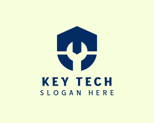 Hardware Wrench Shield logo design