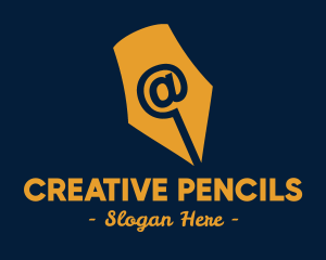 Fountain Pen Nib logo design