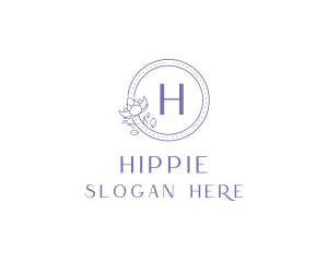 Eco - Floral Wellness Garden logo design