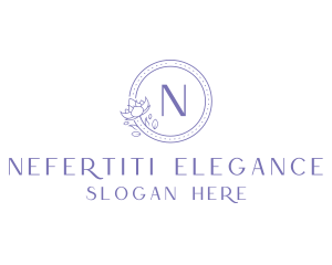 Floral Wellness Garden logo design