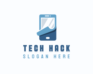 Tech Electronics Phone logo design