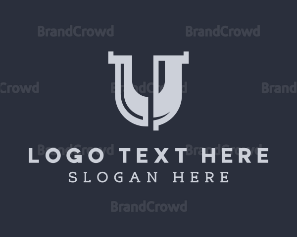 Generic Brand University Letter U Logo