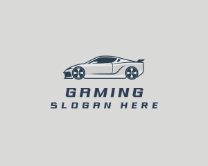 Car Sedan Garage Parking Logo