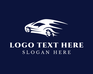 Mechanic - Fast Sports Car logo design