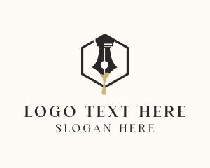 Writer - Writing Pen Ink logo design