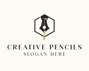 Writing Pen Ink logo design