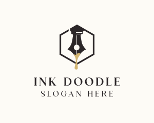 Writing Pen Ink logo design