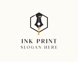 Writing Pen Ink logo design