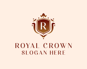 Royal Ornamental Shield logo design