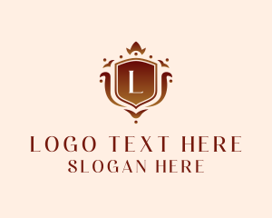 Elegant - Royal Ornamental Shield logo design