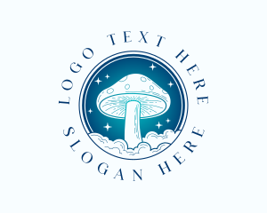 Eco Fungus Mushroom Logo