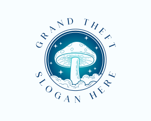 Magic - Eco Fungus Mushroom logo design