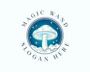 Eco Fungus Mushroom logo design