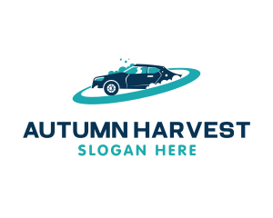 Auto - Car Wash Cleaning Business logo design