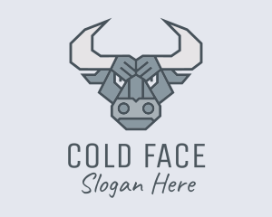 Steakhouse - Angry Strong Buffalo logo design