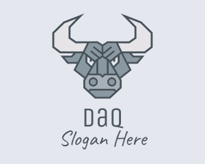 Furious - Angry Strong Buffalo logo design