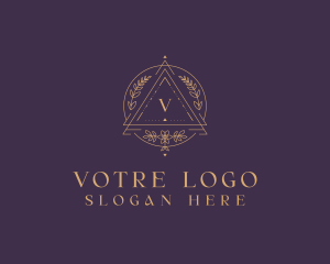 Elegant Florist Boutique Logo