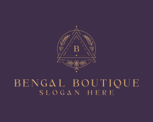 Elegant Florist Boutique logo design