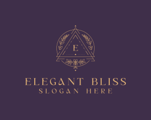 Elegant Florist Boutique logo design