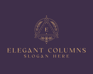 Elegant Florist Boutique logo design