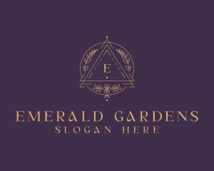 Elegant Florist Boutique logo design