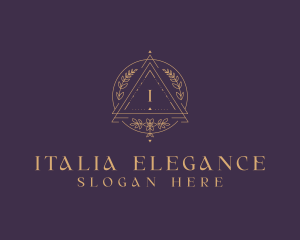 Elegant Florist Boutique logo design