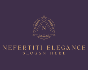 Elegant Florist Boutique logo design