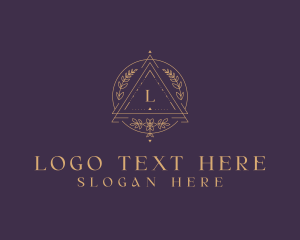 Elegant Florist Boutique Logo