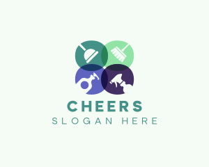 Clean Housekeeping Sanitation Logo