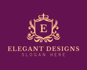 Ornate - Ornate Boutique Shield logo design