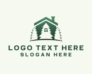 Shed - Cabin House Realty logo design