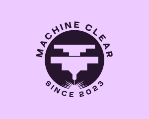 Mechanical Engraving Machine logo design