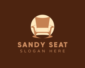 Seat Furniture Couch logo design