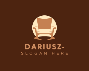 Upholster - Seat Furniture Couch logo design