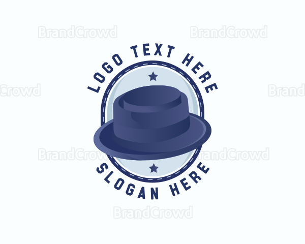 Fedora Porkpie Hat Fashion Logo