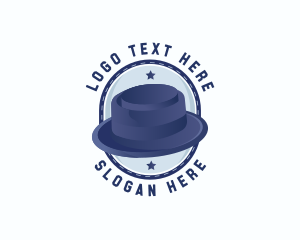 Accessory - Fedora Porkpie Hat Fashion logo design