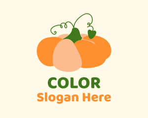 Pumpkin Veggie Farm Logo