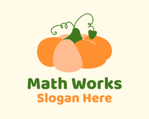 Pumpkin Veggie Farm Logo