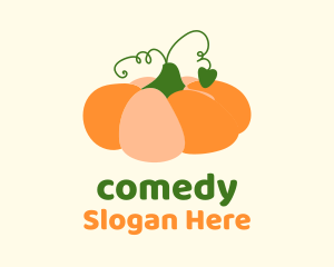 Pumpkin Veggie Farm Logo