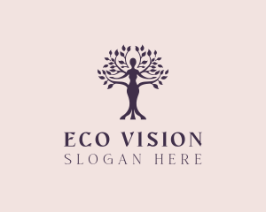 Eco Woman Spa logo design