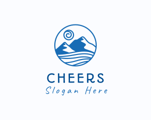 Ocean Mountain Outdoors Logo
