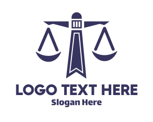 Blue Law Scales Logo