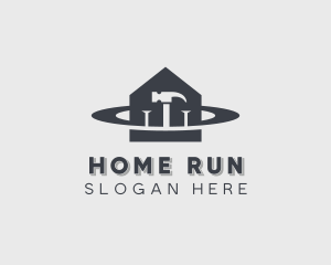 Home Construction Builder logo design