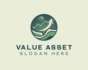 Asset - Money Growth Chart logo design