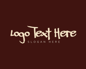 Graphic - Street Brush Wordmark logo design