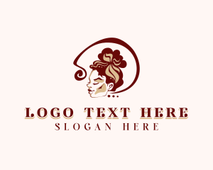 Hairstyle - Hairdresser Salon Styling logo design