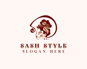 Hairdresser Salon Styling logo design